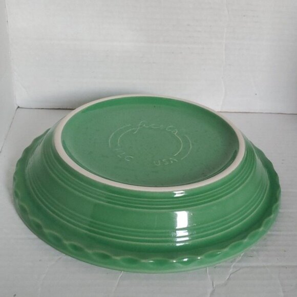 Fiestaware Fiesta CERAMIC Pie Plate Deep Dish Baker Baking Bake Bakeware Meadow - Picture 8 of 15